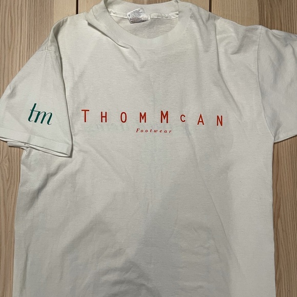 Vintage Thom‎ Mcan Footwear Spirited Living Shirt - Picture 1 of 7